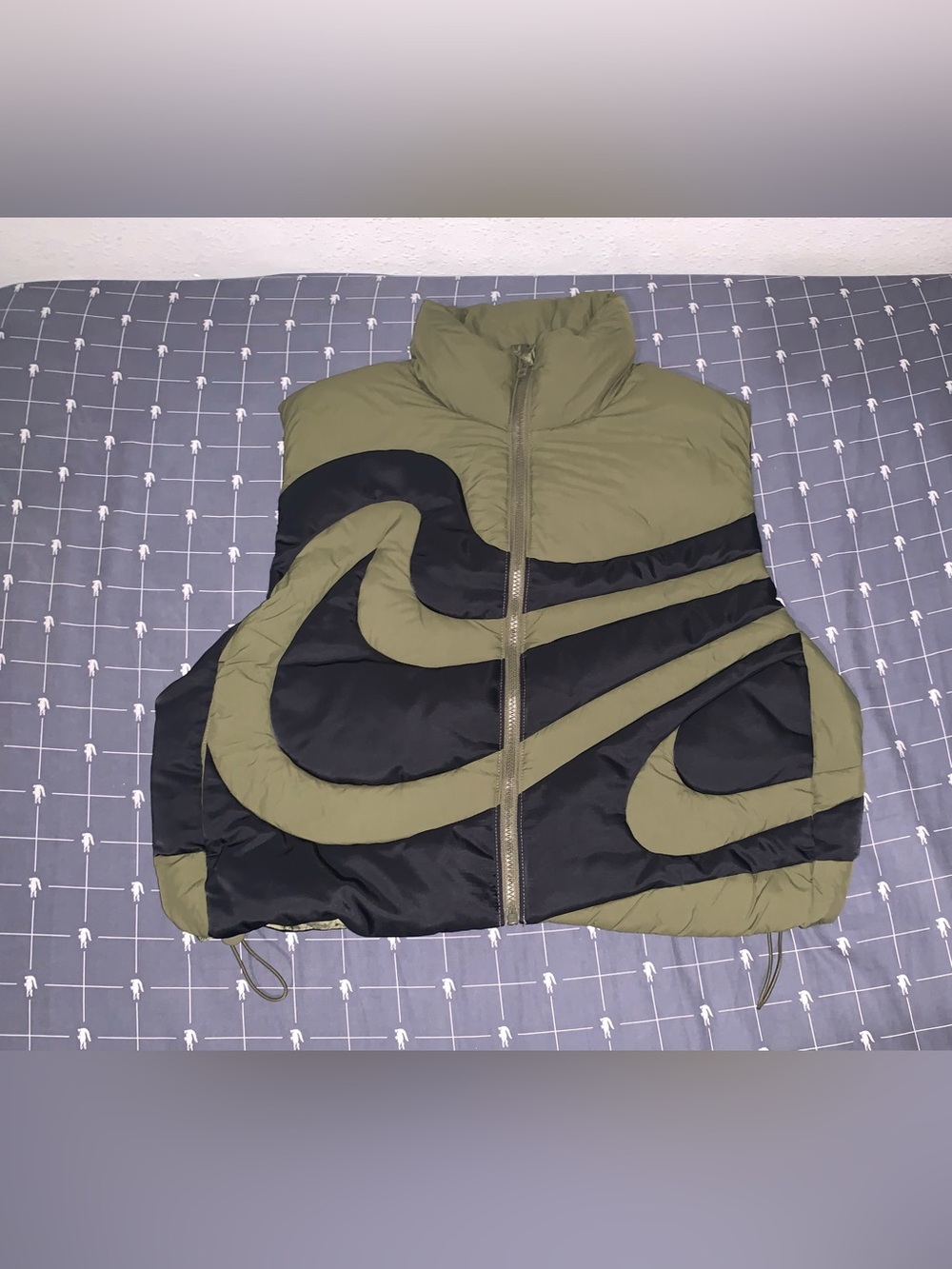 Nike Sportswear Swoosh Series Women’s Oversized Down Vest IH3890-222 Size: XS